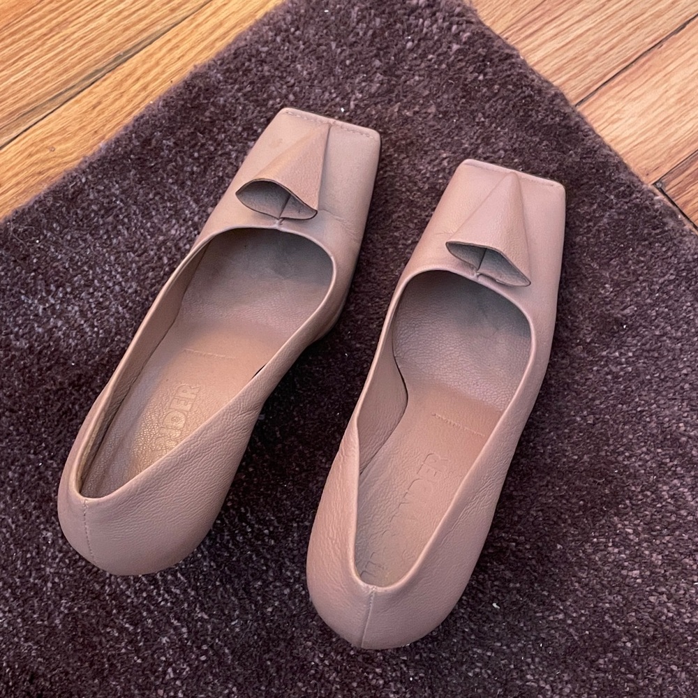 JIL SANDER Square Toe Heels